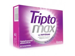 Imagen del producto Triptomax. Triptófano, Hierro, Magnesio y Vitamina B6, B3 y B5 30comp